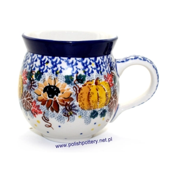 Kubek czeski beczułka 0,35L dek. U4741X Dynie